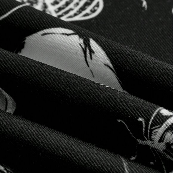 Romwe Goth Skull Print Leggings - Picture 3 of 7